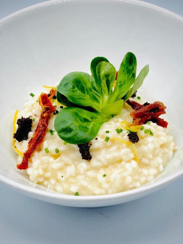 Risotto à la truffe noire Tuber Melanosporum